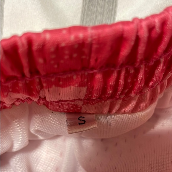 Colorful Graphic Swim Shorts with Heart Design Mens S - Picture 3 of 3